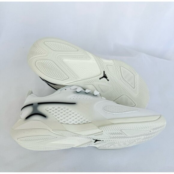 * 8.5 MEN'S NIKE JORDAN HEIR SERIES FZ2471-110 WHITE BLACK BASKETBALL - Picture 7 of 8